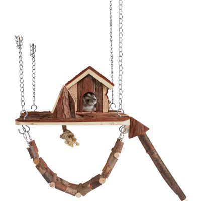 Foto van Trixie Speelplaats Janne muizen schorshout