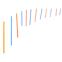 Agility Poles 12 pcs