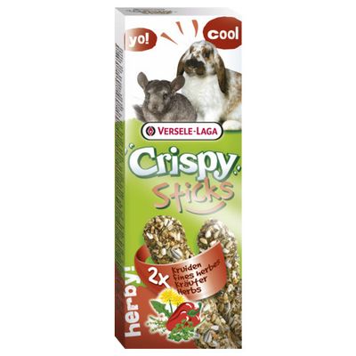Versele-Laga Crispy Sticks konijn kruiden Foto van Versele-Laga Crispy Sticks konijn kruiden