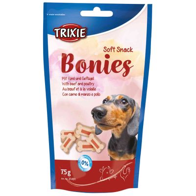 Foto van Trixie Soft Snack Bonies - 12 stuks
