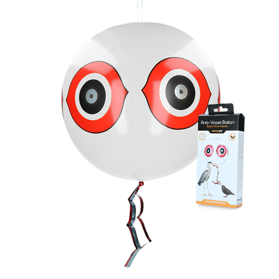 Foto van Knock Off Schrikballon Wit