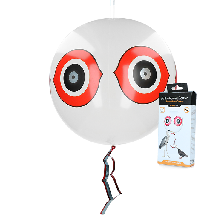 Foto van Knock Off Schrikballon Wit