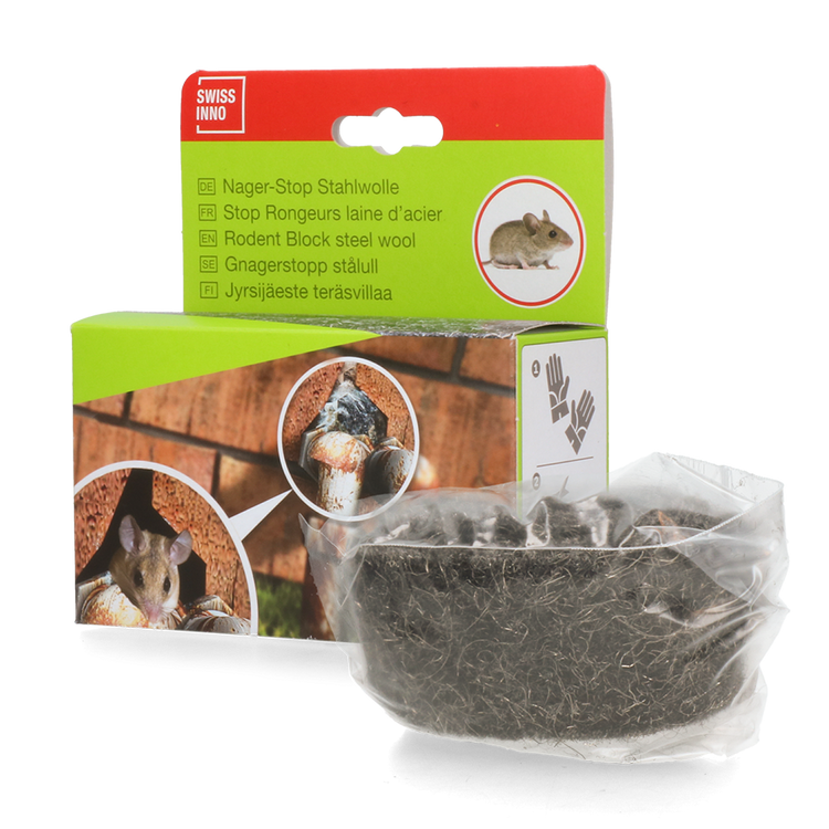 Foto van Rodent Stop Staalwol 50 cm x 5 cm