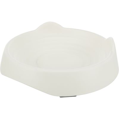 Foto van Trixie Voer/waterbak plat kattenhoofd melamine