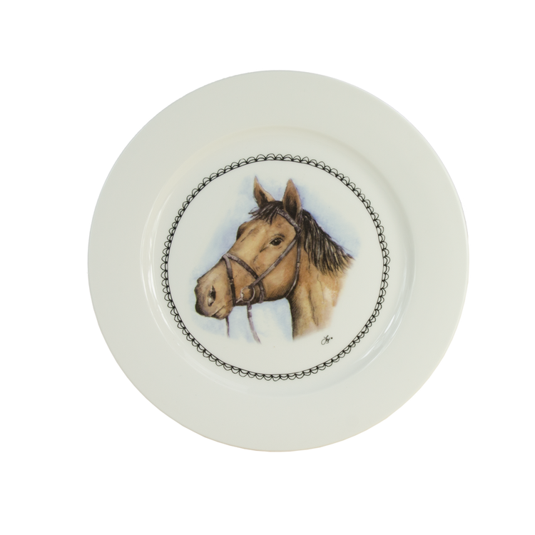 Foto van Boerenwinkel Ontbijtbord 21cm Paard