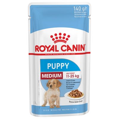 Royal Canin SHN Medium Puppy Wet Foto van Royal Canin SHN Medium Puppy Wet