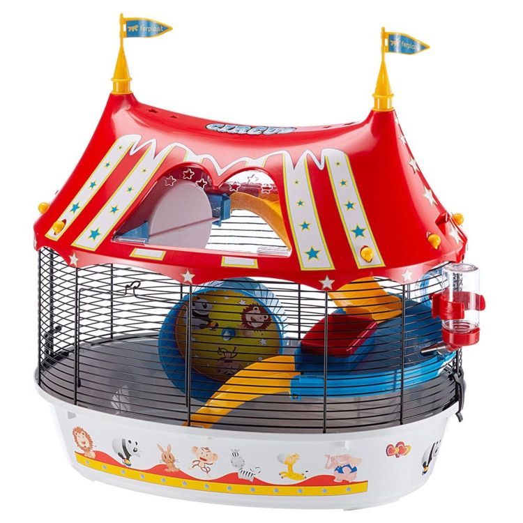 Ferplast Hamsterkooi circus fun Foto van Ferplast Hamsterkooi circus fun