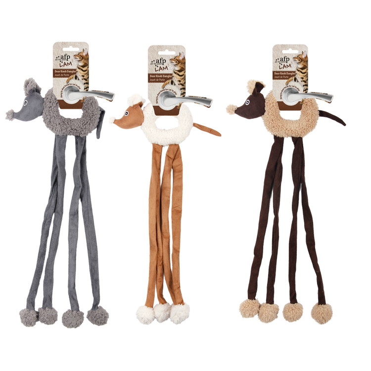 Foto van AFP Lambswool-Cuddle Doorknob Dangler