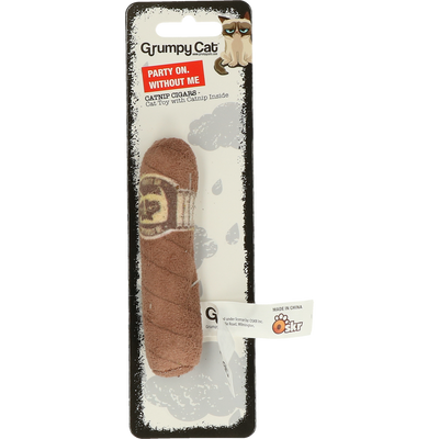 Foto van Grumpy Cat Catnip Cigars Party on without Me