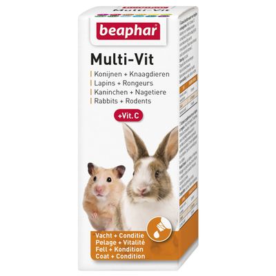 Foto van Beaphar Multi-Vit konijnen en knaagdieren