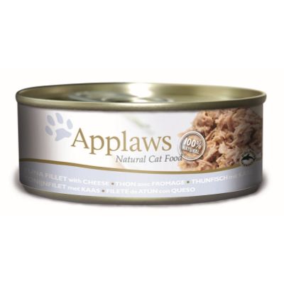 Foto van Applaws Kattenvoer Blik Tonijn & Kaas 156 gr.