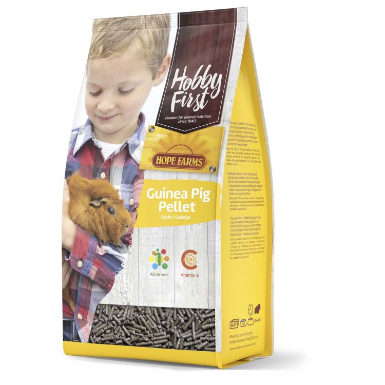 Hobbyfirst Hope Farms Guinea Pig Pellet Foto van Hobbyfirst Hope Farms Guinea Pig Pellet