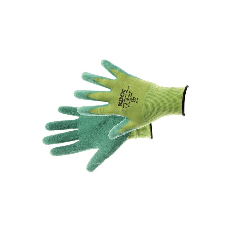 KIXX Tuinhandschoen Groovy Green Foto van KIXX Tuinhandschoen Groovy Green