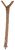 Trixie Zitstok Y-vorm schroefbevestiging schorshout - 3 stuks Trixie Zitstok Y-vorm schroefbevestiging schorshout - 3 stuks