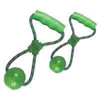 KONG Squeezz Ball w/Handle L Multicolor