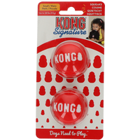 KONG Signature Balls 2-pk Sm