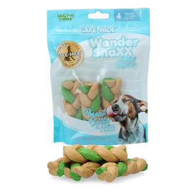 Foto van Wonder Snaxx MINI Braid pinda en appel