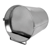 Pluimvee drinkemmer (gegalv) 7 liter