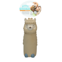 Latex toy met flesje - alpaca