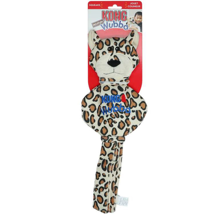Foto van KONG Wubba No Stuff Cheetah Lg EU