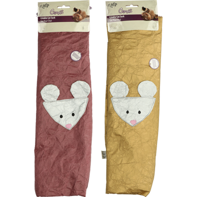 Foto van AFP Crumples Crinkle Cat Sack Gold