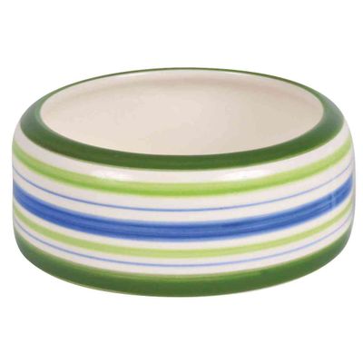 Foto van Trixie Voer/waterbak keramiek - 4 stuks