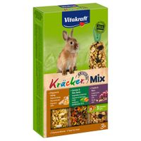 Vitakraft Konijn kracker 3in1 mu/gr/po