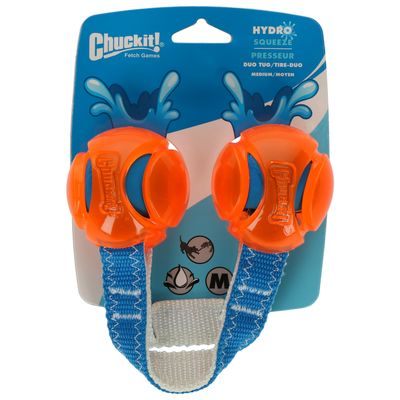Foto van Chuckit HydroSqueeze Duo Tug M 6 cm