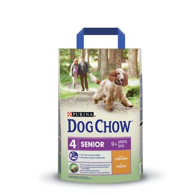 Dog Chow Senior chicken/rice Foto van Dog Chow Senior chicken/rice
