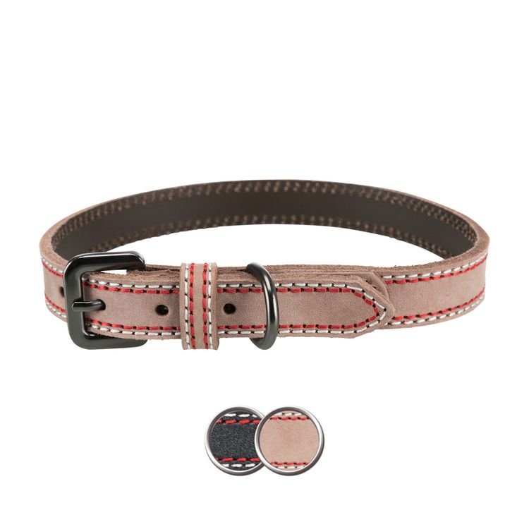 Trixie Native halsband leer Foto van Trixie Native halsband leer