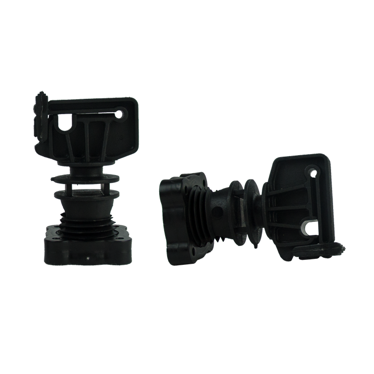 Foto van Isolator schroefklem voor ronde paal ø 16mm. lint tot 30 mm