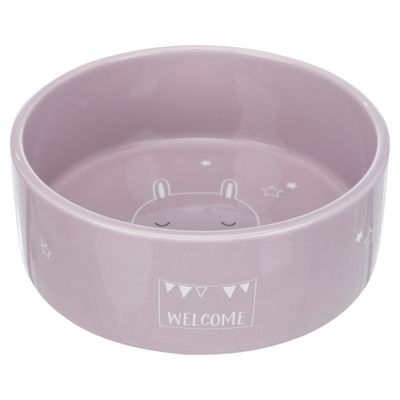 Foto van Trixie Junior voer/waterbak keramiek - 4 stuks