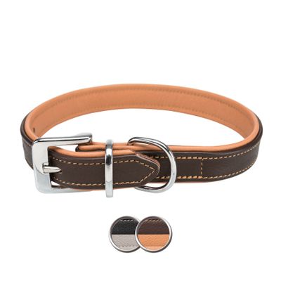 Trixie Active Comfort halsband leer Foto van Trixie Active Comfort halsband leer