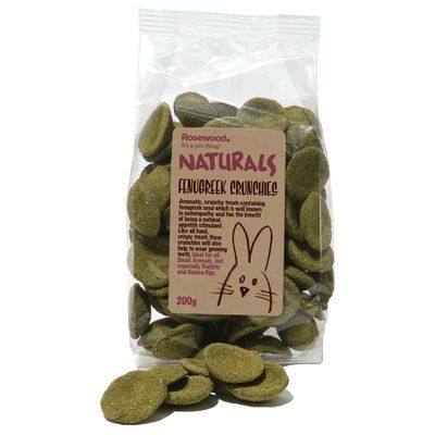 Rosewood Naturals fenegriek crunchies Foto van Rosewood Naturals fenegriek crunchies