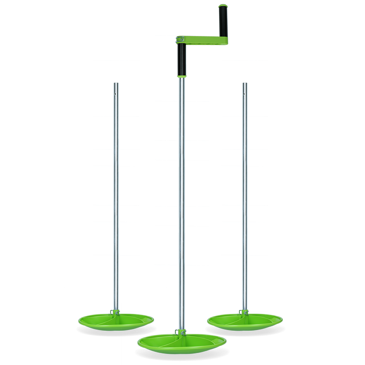 Foto van Twist butler net 125 cm 3 x stang + 1 zwengel