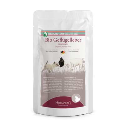 BIO CREATIV Poultry Liver 100 gr. Foto van BIO CREATIV Poultry Liver 100 gr.