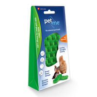 Pet+Me Cat long hair brush green