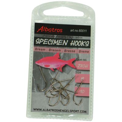 Foto van Albatros 20 Specimen hooks Brasem maat 8