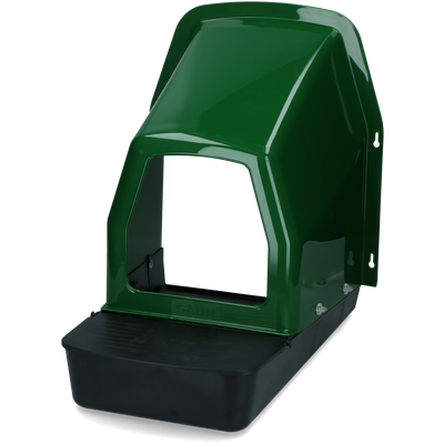 Foto van Pluimvee legnest kip met opvang Kunststof