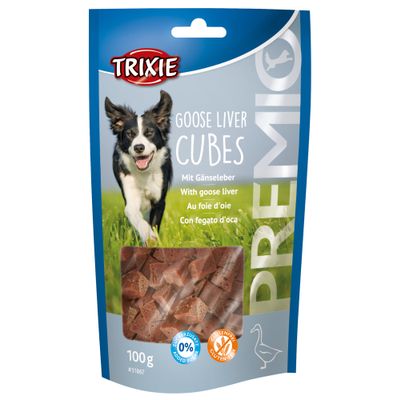 Foto van Trixie PREMIO Goose Liver Cubes - 6 stuks