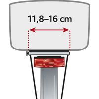 Trixie Fietsmand Long voor brede bagagedragers EVA