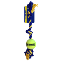 Giant 3-Knot Cotton Rope 60 cm with Tuff Ball (10 cm)