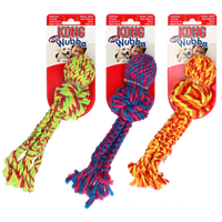 KONG Wubba Weaves met touw Ass. S