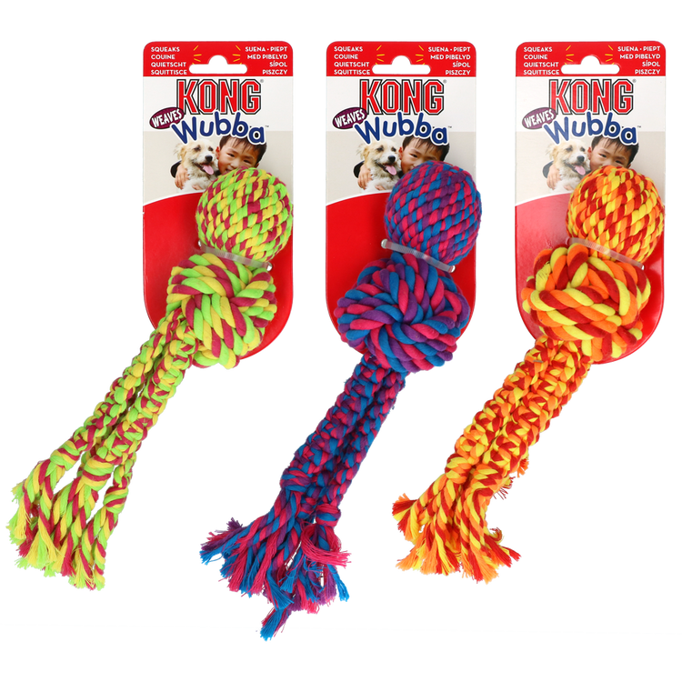 Foto van KONG Wubba Weaves met touw Ass. S