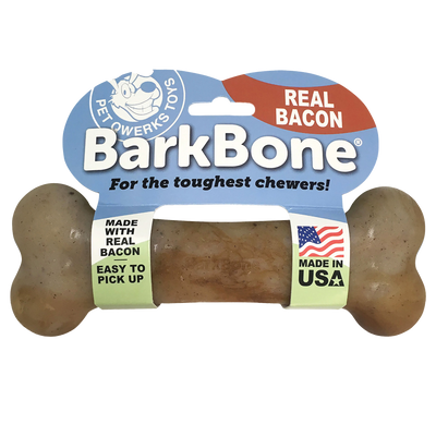 Foto van Pet Qwerks Bacon BarkBone - Large