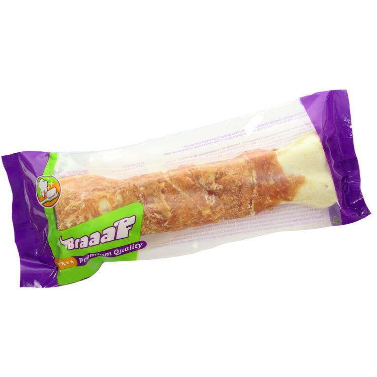 Foto van Braaaf Pressed Chicken Bones 20 cm (1 pcs)