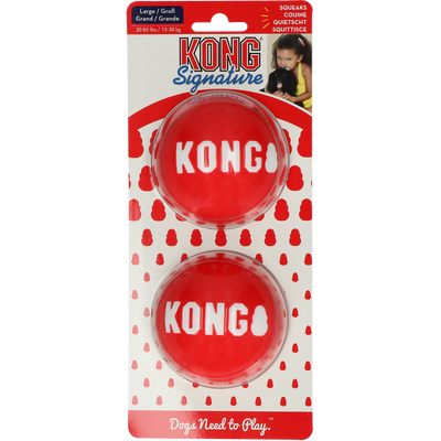 Foto van KONG Signature Balls 2-pk Lg