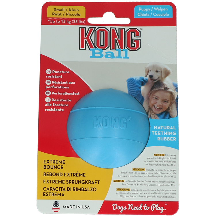 Foto van KONG Puppy Ball w/Hole Small