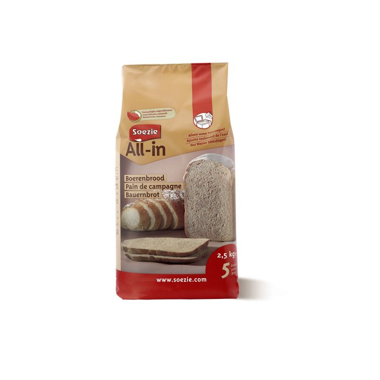 Soezie All-in boerenbrood Foto van Soezie All-in boerenbrood