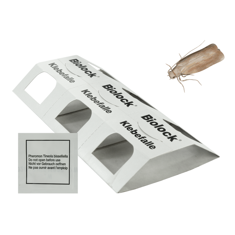 Foto van Biolock Kleermotval kleefval set van 3